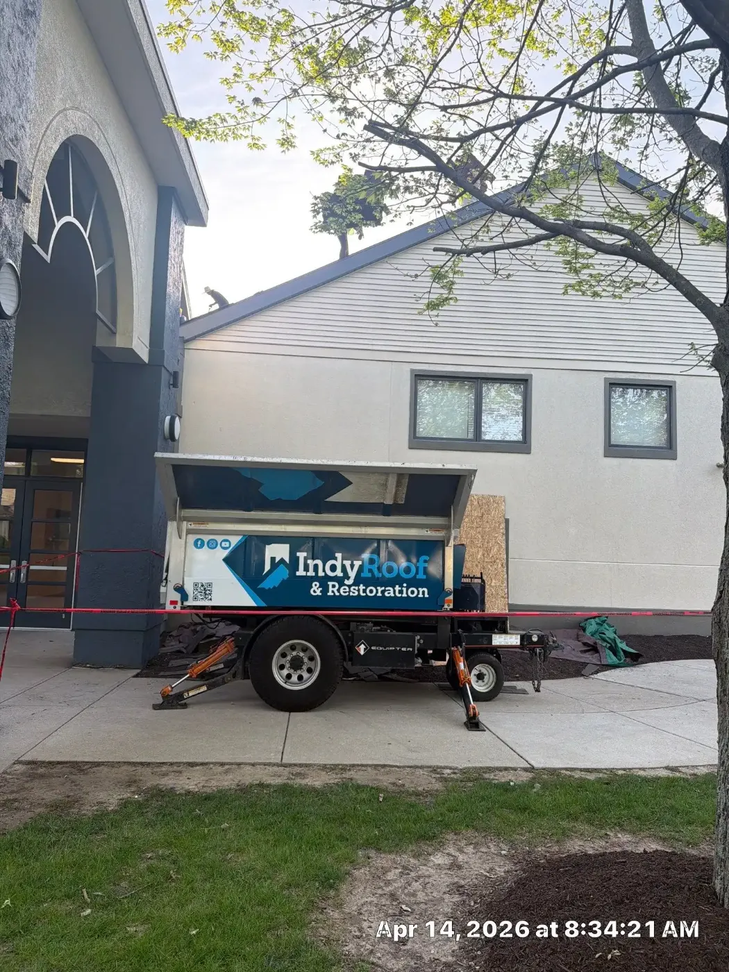 Commercial roofing by Speedway Commercial Roofing near North Crows Nest, IN