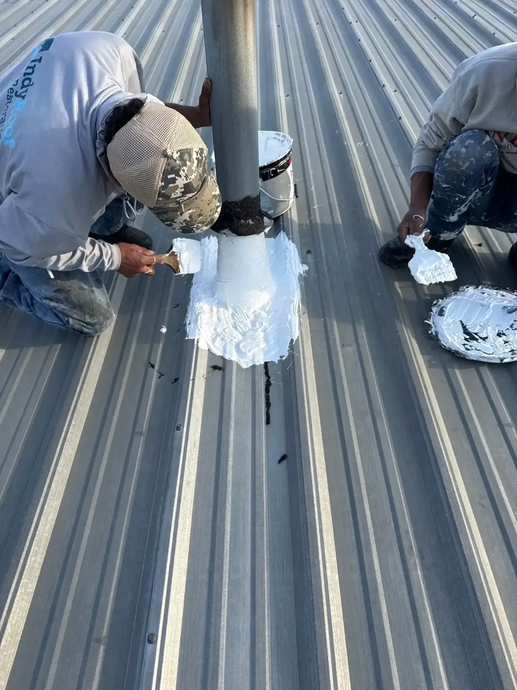 Commercial roofing by Speedway Commercial Roofing near Meridian Hills, IN